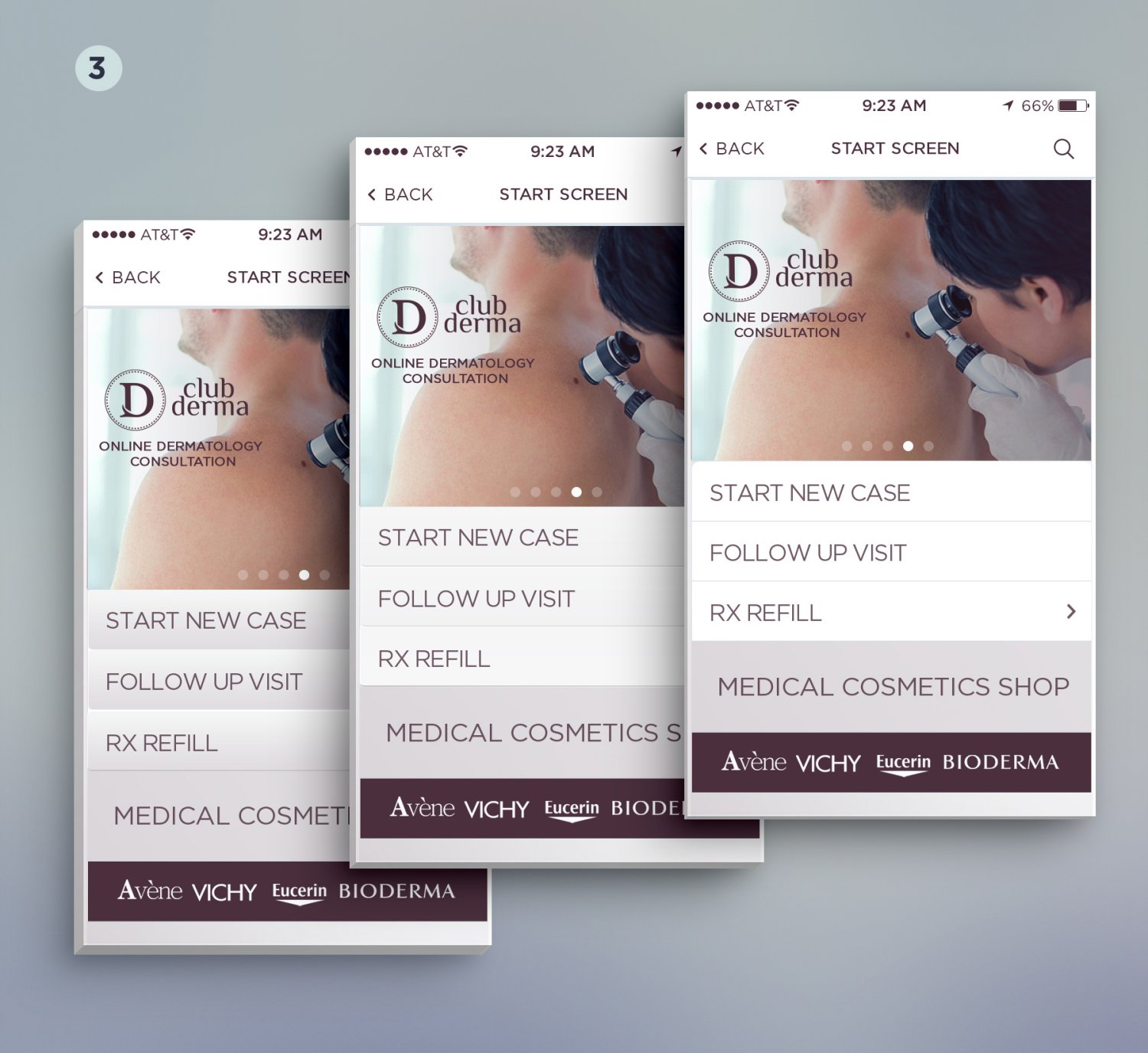 Design Application par Kero pour Club Derma | Design #10258169