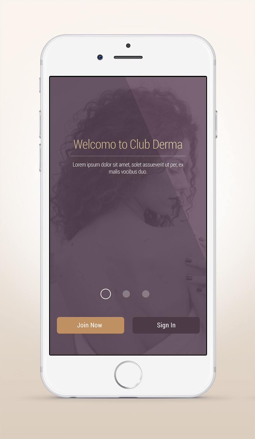 App Design by eMango for Club Derma | Design #10293995