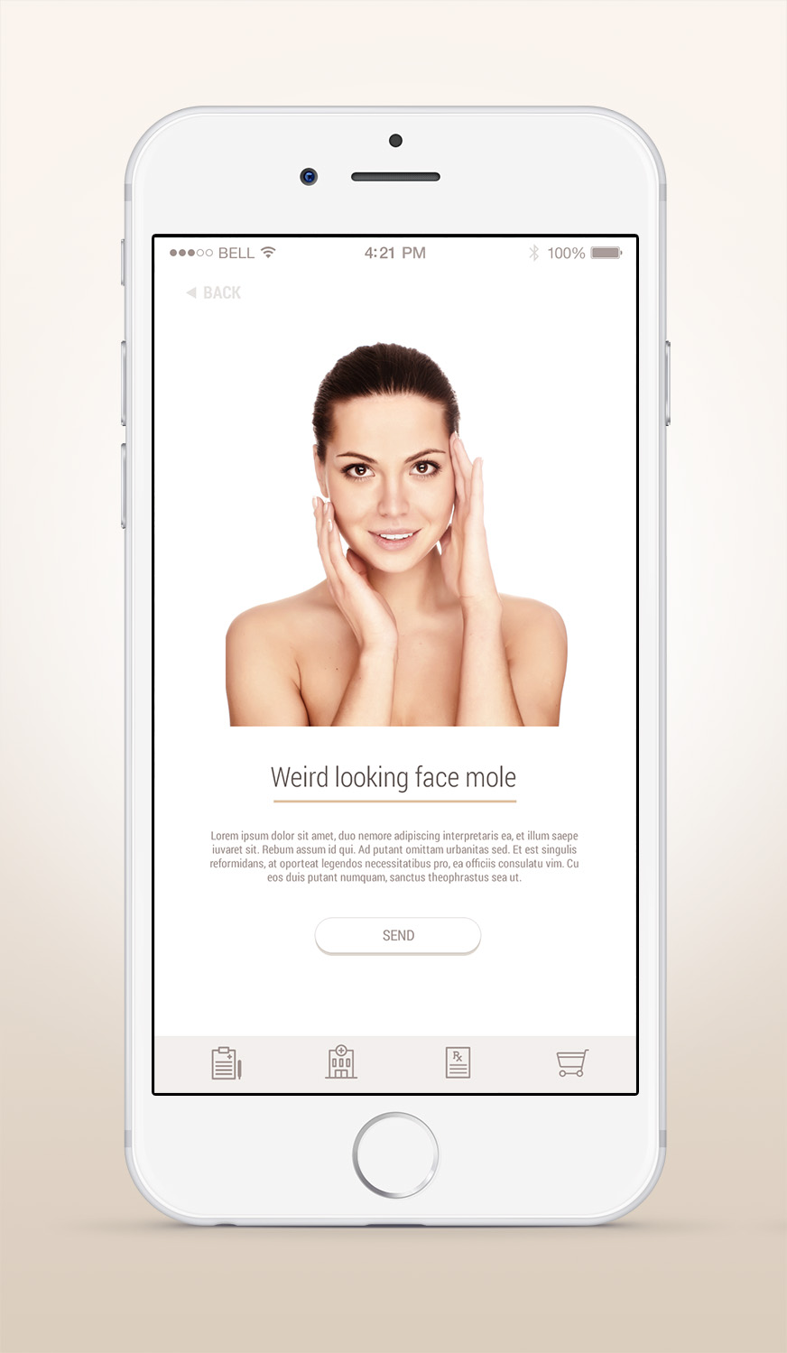 App Design by eMango for Club Derma | Design #10293996