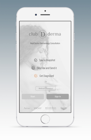 App Design by eMango for Club Derma | Design: #10366345