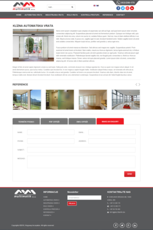 Web Design by pb for Multimatik d.o.o. | Design: #10510558