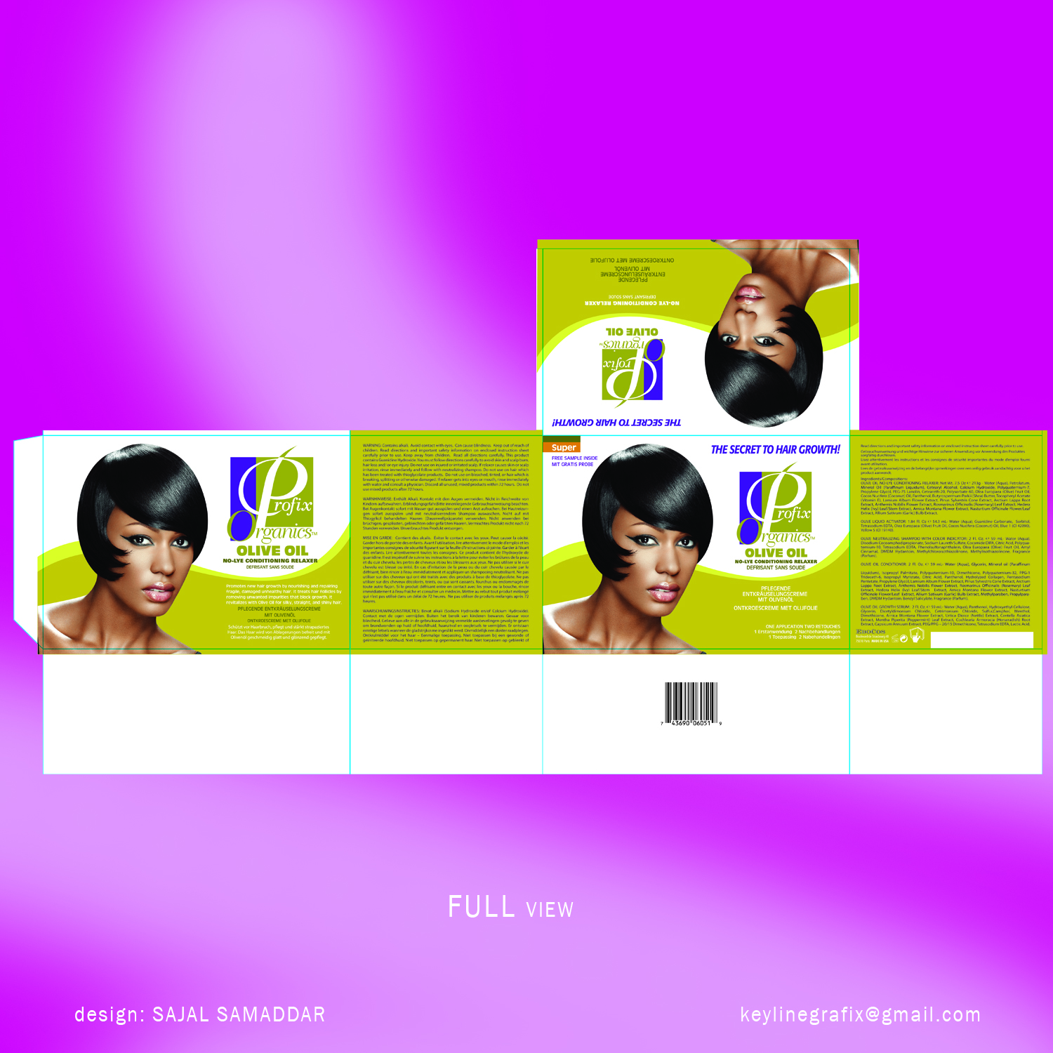 Packaging Design by Sajal Samaddar for GT World of Beauty GmbH | Design #10311266