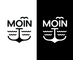 modern maritime graphic of a word and an anchor | T-shirt Design by Roland Hawk