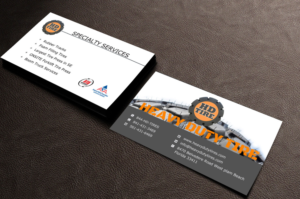 Business Card Design by Lanka Ama for HEAVY DUTY TIRE, LLC | Design: #10227871