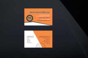 Business Card Design by ihossain14091992 for HEAVY DUTY TIRE, LLC | Design: #10221048