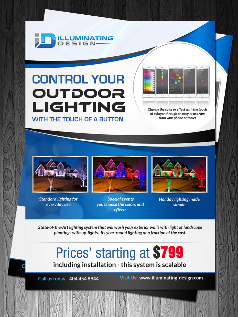 Flyer Design by debdesign for Illuminating Design | Design #10224713