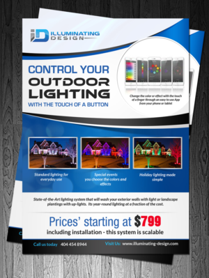 Flyer Design by debdesign for Illuminating Design | Design: #10224713