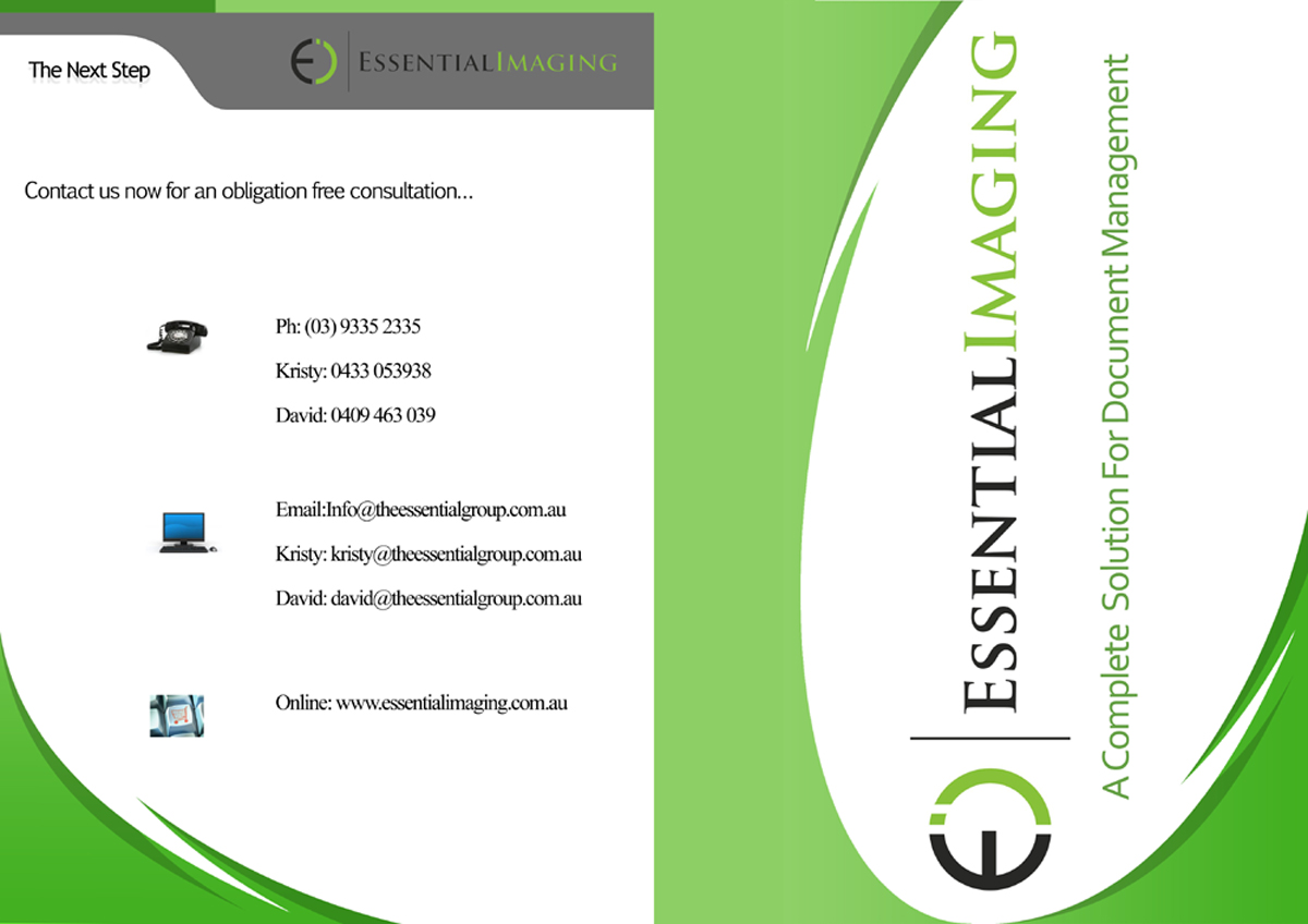 Diseño de Brochure por Vishnu K Reji para Essential Imaging | Diseño #2198128