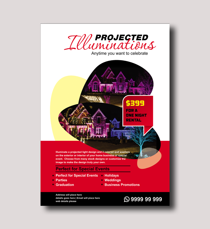 Diseño de Flyer por Creativemedia Solution para Illuminating Design | Diseño #10221101