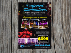 Diseño de Flyer por Priyo Subarkah para Illuminating Design | Diseño #10220815
