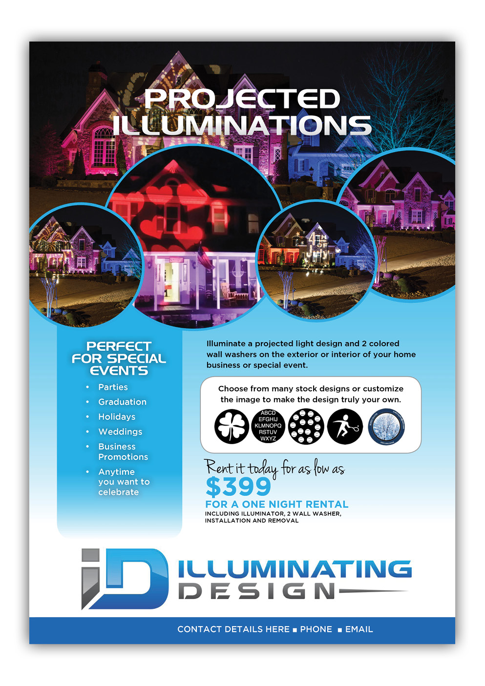 Flyer Design by Kelalo for Illuminating Design | Design #10225897
