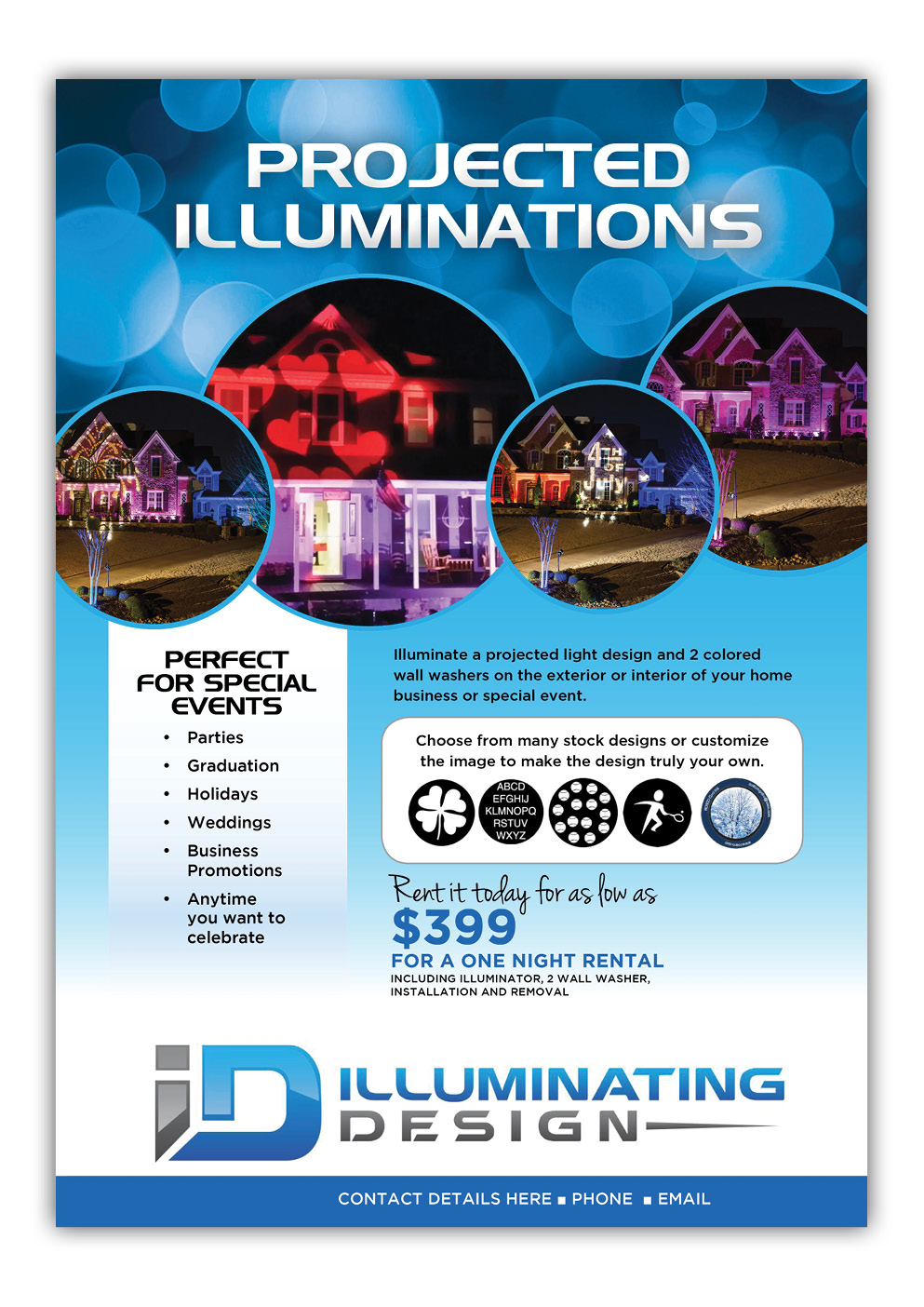 Flyer Design by Kelalo for Illuminating Design | Design #10225901