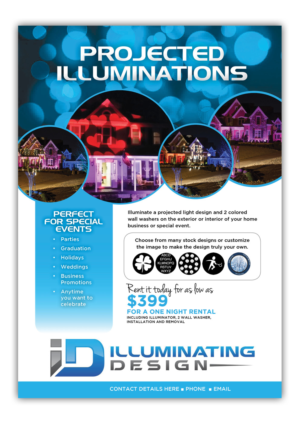 Diseño de Flyer por Kelalo para Illuminating Design | Diseño: #10225903
