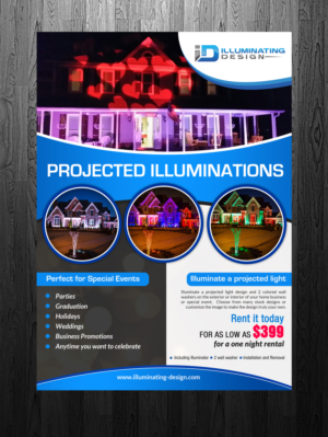 Diseño de Flyer por debdesign para Illuminating Design | Diseño: #10225801