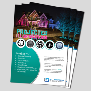 Diseño de Flyer por Awash para Illuminating Design | Diseño #10227954