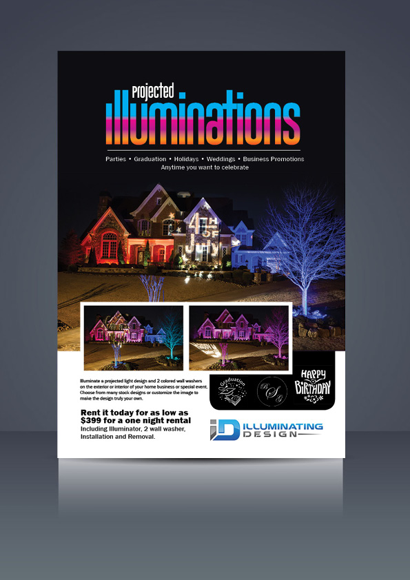 Design de Flyer par parthaadezy pour Illuminating Design | Design #10235120