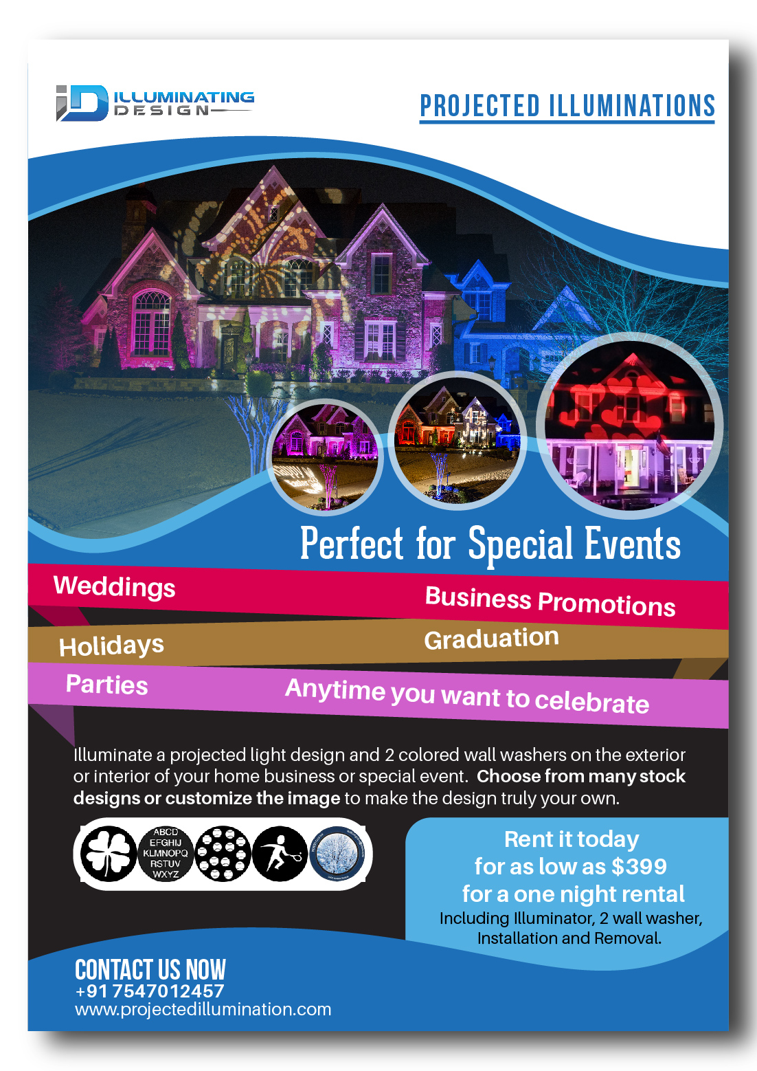 Diseño de Flyer por anshuman1995 para Illuminating Design | Diseño #10224646