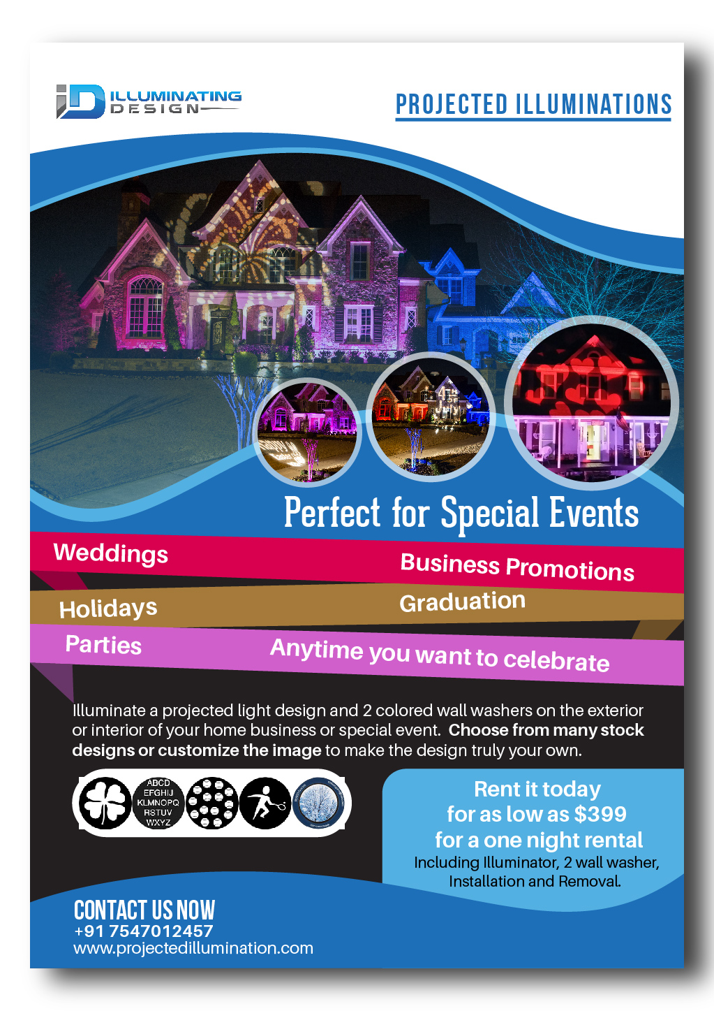 Flyer Design by anshuman1995 for Illuminating Design | Design #10224690