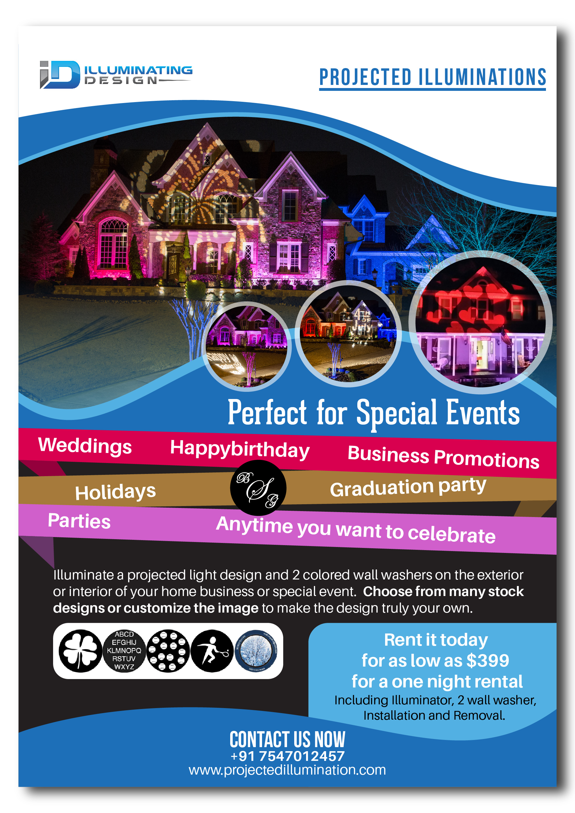 Flyer Design by anshuman1995 for Illuminating Design | Design #10228934