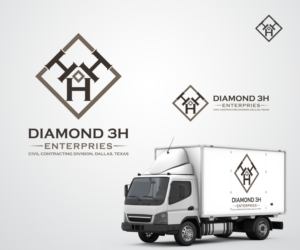 Diseño de Logo por eagle para Diamond 3H Enterprises, LLC. | Diseño: #10280596