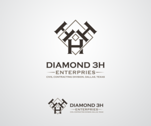 Diseño de Logo por eagle para Diamond 3H Enterprises, LLC. | Diseño: #10280962
