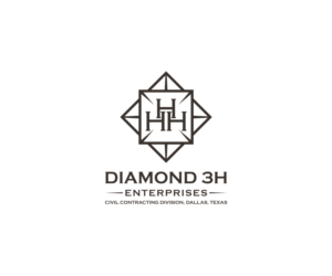 Logo Design by eagle for Diamond 3H Enterprises, LLC. | Design: #10603554
