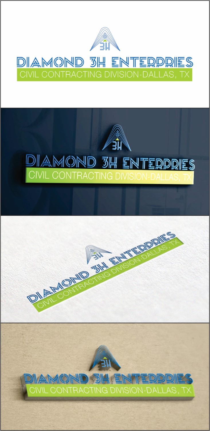 Diseño de Logo por DG para Diamond 3H Enterprises, LLC. | Diseño #10241296