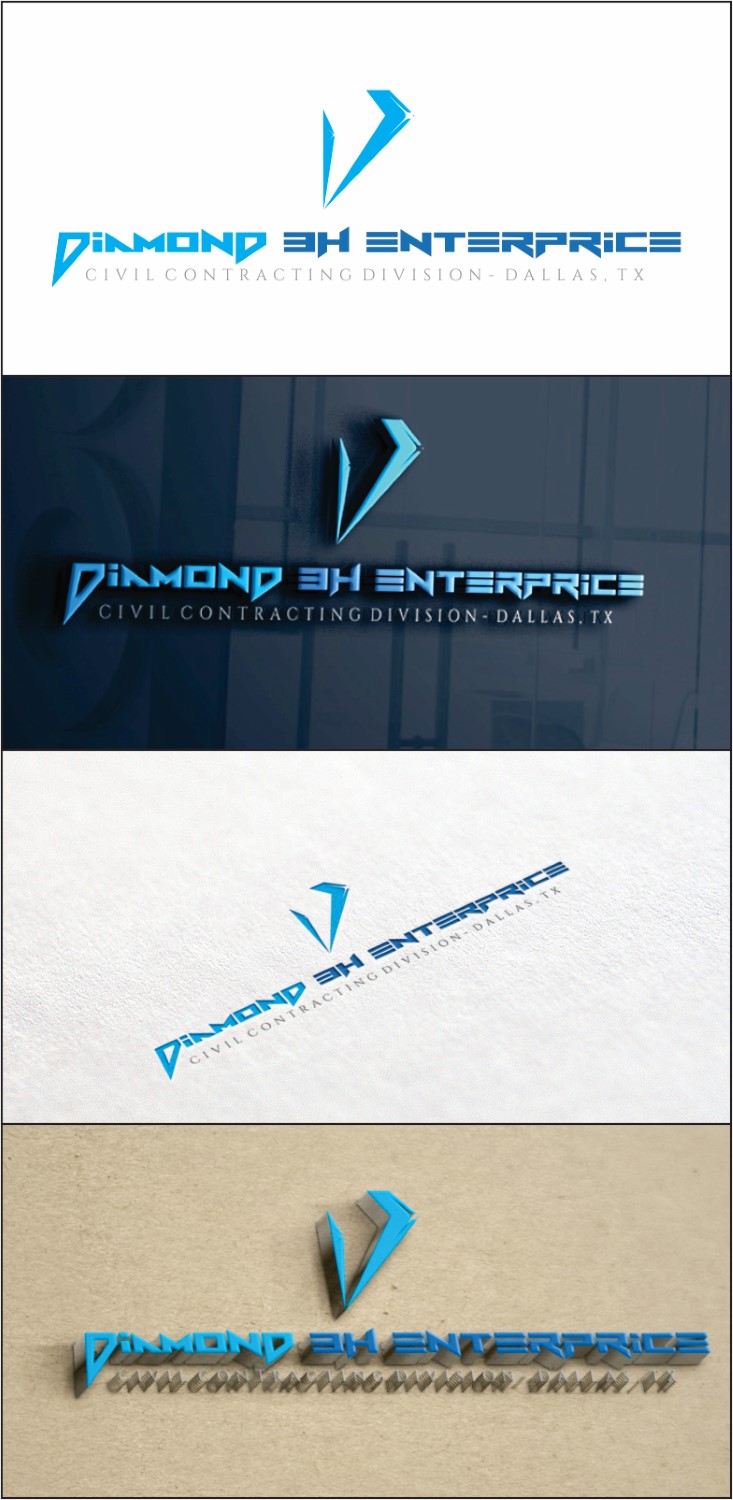Diseño de Logo por DG para Diamond 3H Enterprises, LLC. | Diseño #10241297
