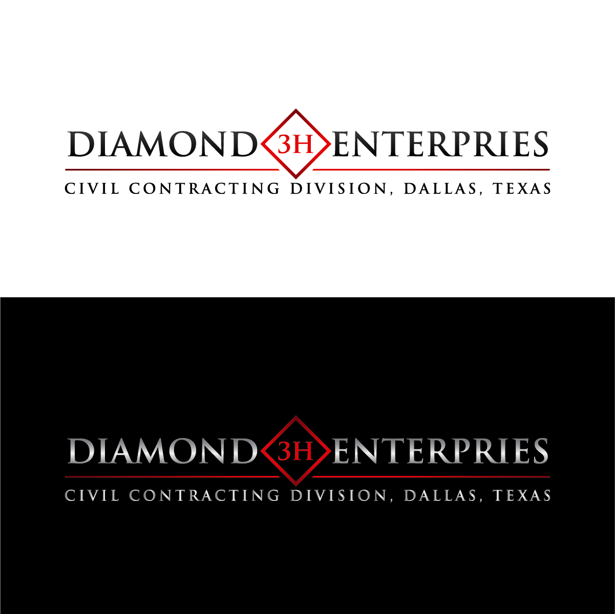 Diseño de Logo por phraimsondesign para Diamond 3H Enterprises, LLC. | Diseño #10241950
