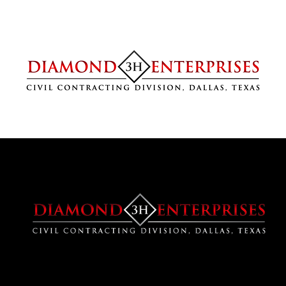 Diseño de Logo por phraimsondesign para Diamond 3H Enterprises, LLC. | Diseño: #10605437