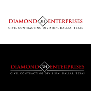 Diseño de Logo por phraimsondesign para Diamond 3H Enterprises, LLC. | Diseño #10605437