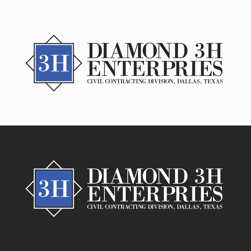 Logo Design by Qavixen for Diamond 3H Enterprises, LLC. | Design #10270872