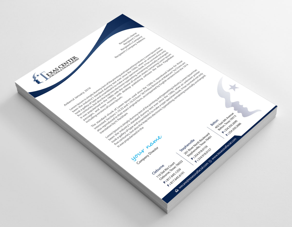 Letterhead Design by jetweb for this project | Design: #10292359