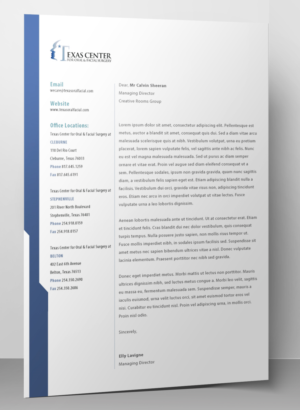 Letterhead Design by Selda for this project | Design: #10247356