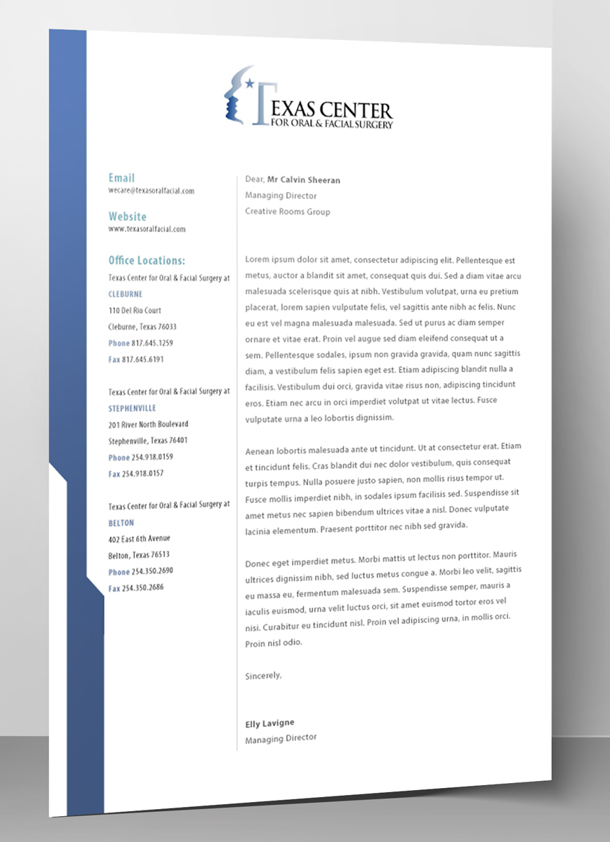 Letterhead Design by Selda for this project | Design #10290839