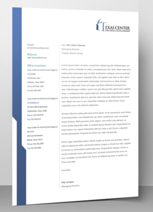 Letterhead Design by Selda for this project | Design: #10307056