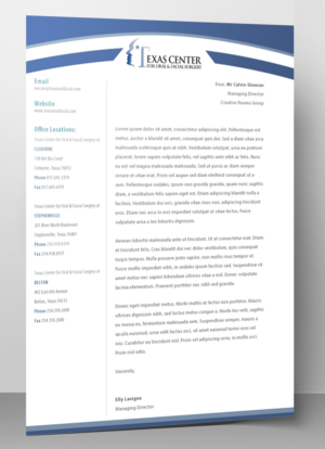 Letterhead Design by Selda for this project | Design: #10307057