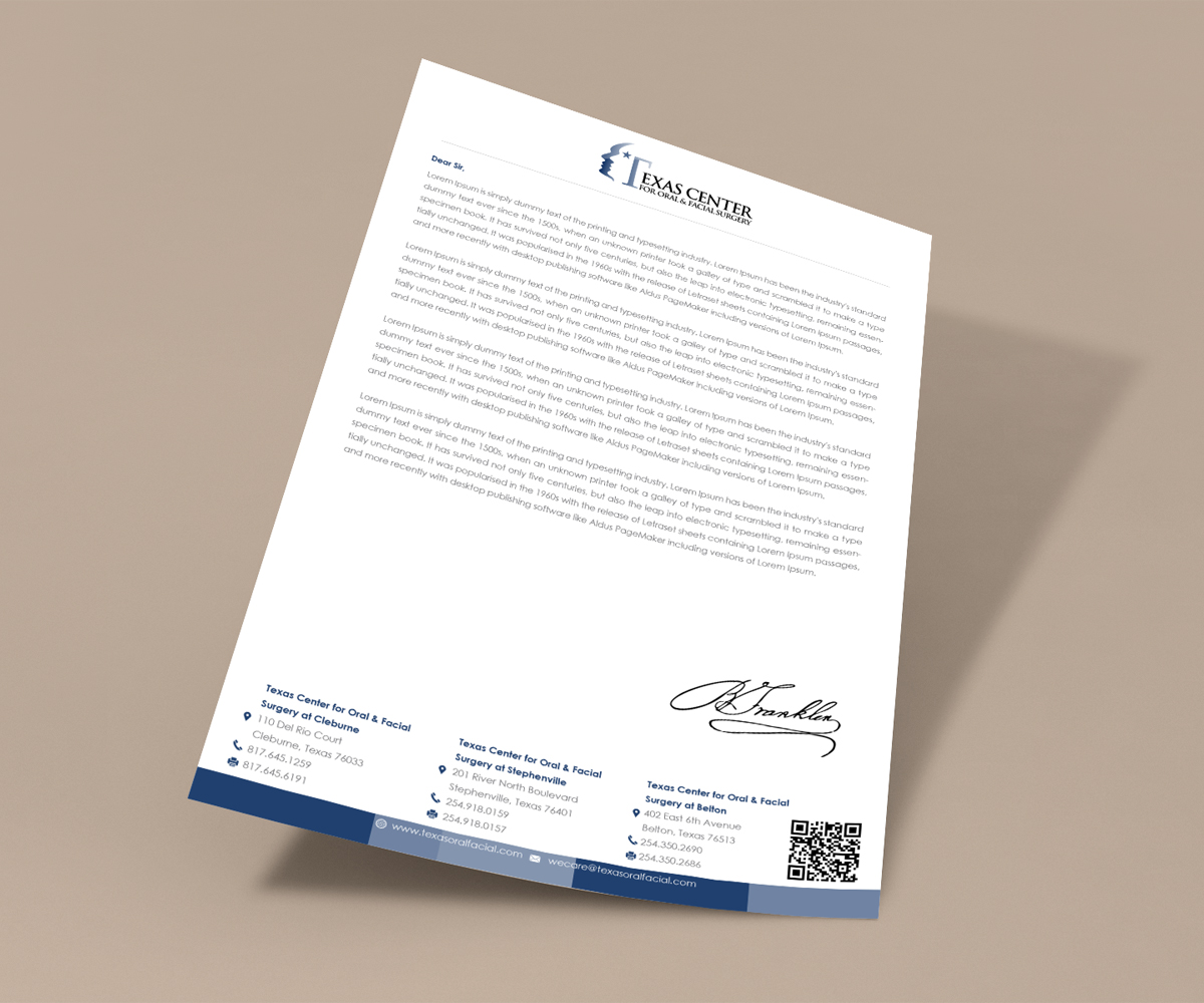 Briefkopf-Design von Hsi Graphics für dieses Projekt | Design #10345897