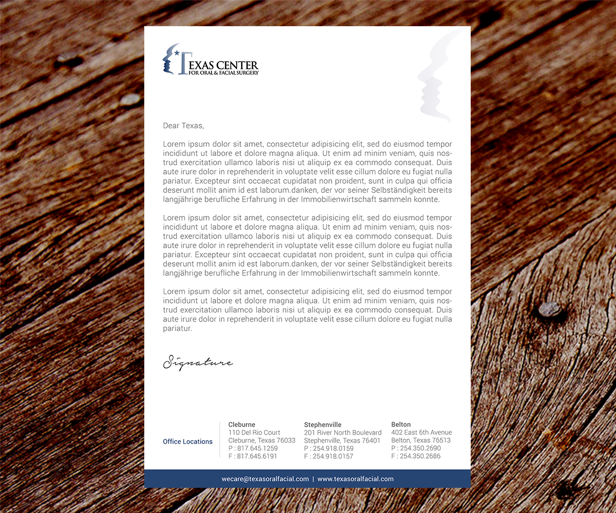Letterhead Design by SS_Designs for this project | Design #10307981