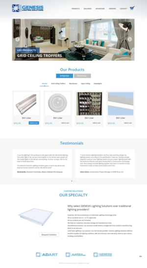 Web Design by pb for Ad Art Inc | Design: #10308781
