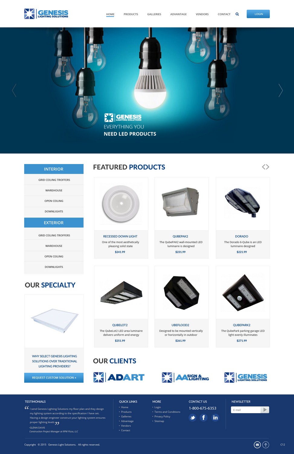 Web Design par pb pour Ad Art Inc | Design #10308791