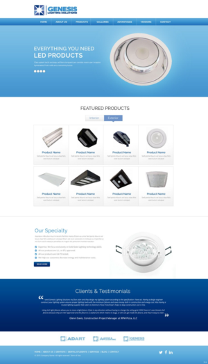 Web Design by pb for Ad Art Inc | Design: #10308807