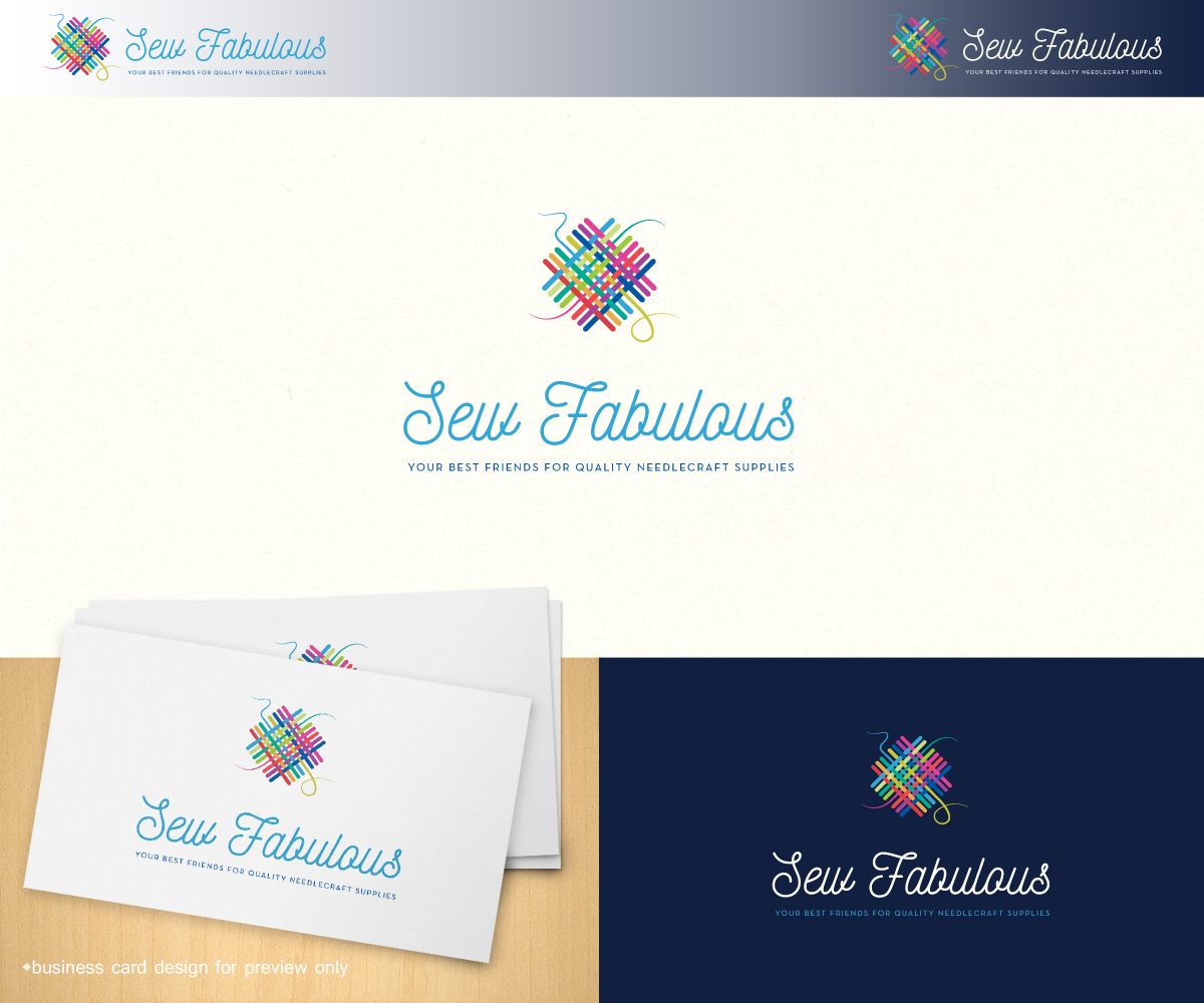 Logo Design by Martian for Ready Thready Go Ltd T/A Sew Fabulous | Design #10331689