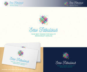 Logo Design by Martian for Ready Thready Go Ltd T/A Sew Fabulous | Design: #10331690