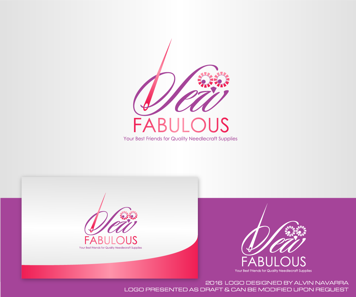 Logo-Design von alvinnavarra für Ready Thready Go Ltd T/A Sew Fabulous | Design #10347841
