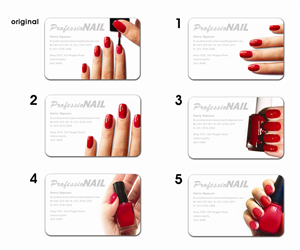 Business Card Design by AdamCush for ProfessioNAIL Indooroopilly | Design: #2242090