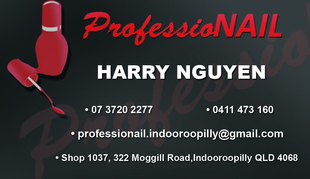 Business Card Design by jow for ProfessioNAIL Indooroopilly | Design #2188302