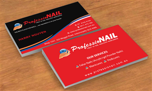 Business Card Design by Sbss for ProfessioNAIL Indooroopilly | Design: #2163563