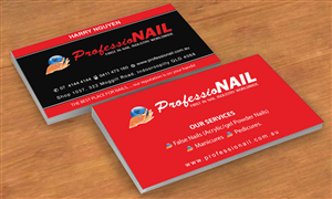Business Card Design by Sbss for ProfessioNAIL Indooroopilly | Design: #2163763