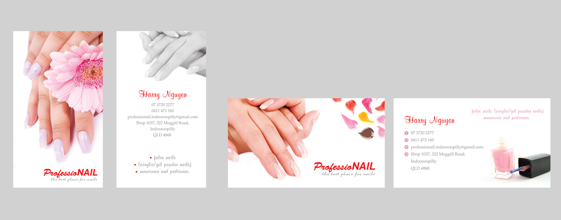 Design de Carte de Visite par Raj pour ProfessioNAIL Indooroopilly | Design #2166593